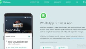 whatsapp business app